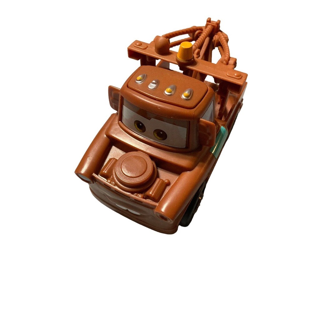 Mattel 2020 Disney Pixar Cars Track Talkers Tow Mater Talking Tow Truck Works